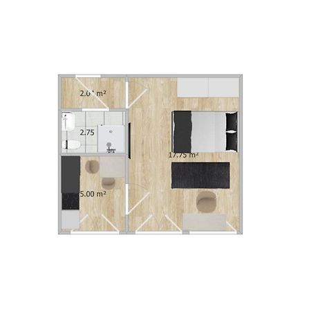 Helles Design-Appartement An Der Messe Essen Kültér fotó