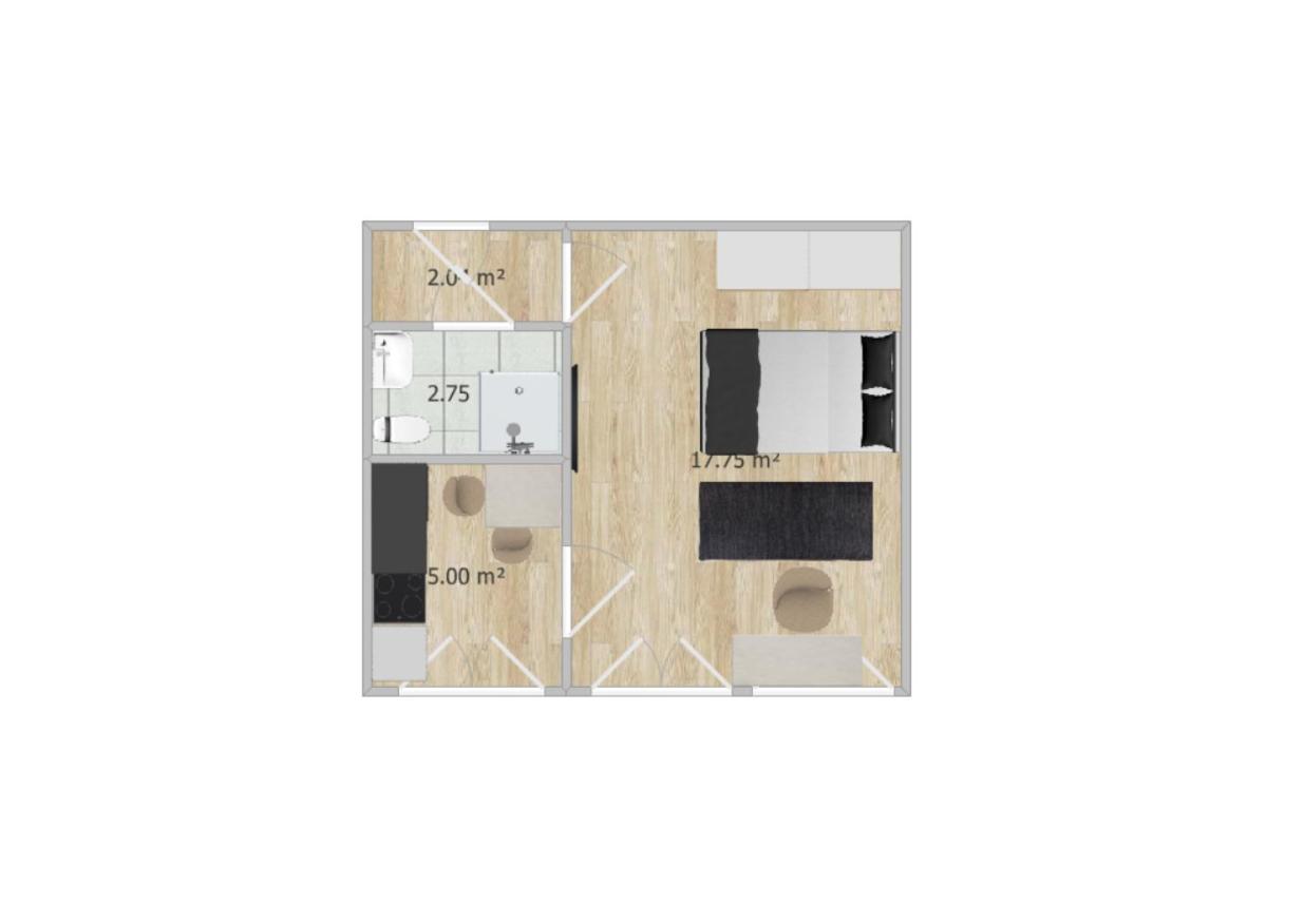 Helles Design-Appartement An Der Messe Essen Kültér fotó
